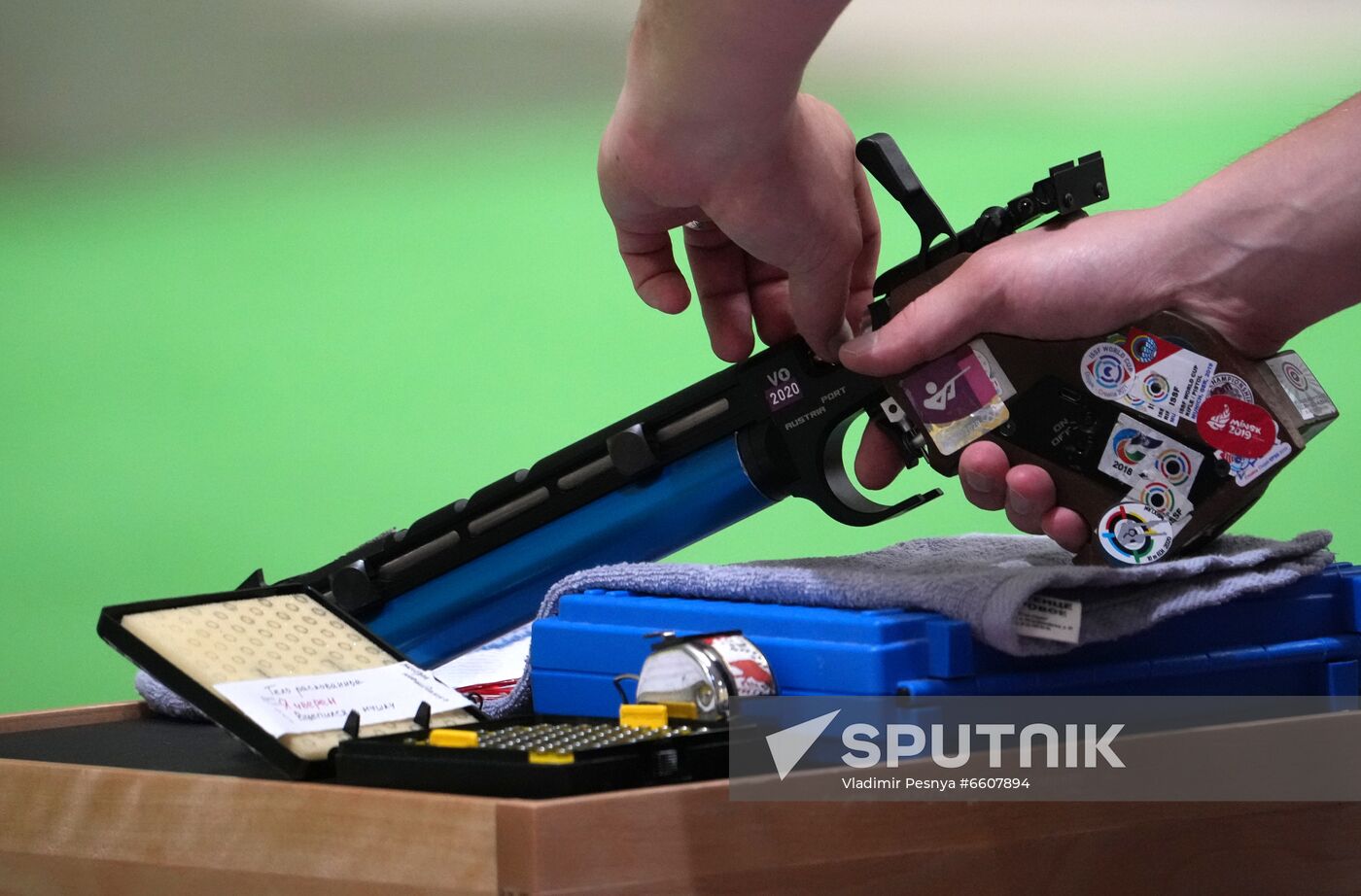 Japan Olympics 2020 Shooting Air Pistol Mixed Team