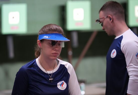 Japan Olympics 2020 Shooting Air Pistol Mixed Team