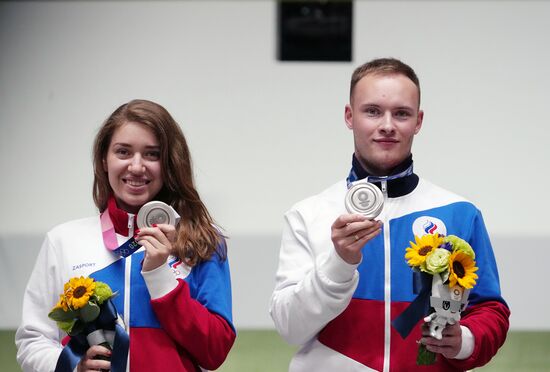 Japan Olympics 2020 Shooting Air Pistol Mixed Team