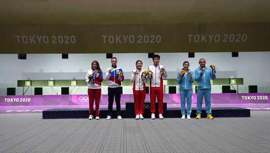 Japan Olympics 2020 Shooting Air Pistol Mixed Team