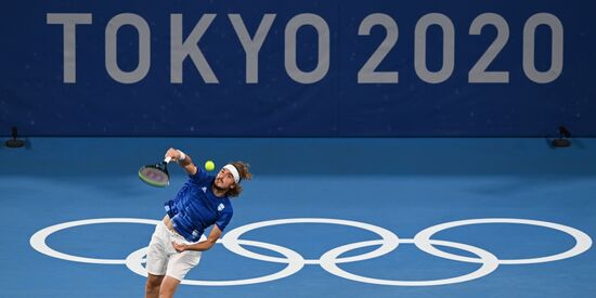 Japan Olympics 2020 Tennis Tsitsipas - Tiafoe