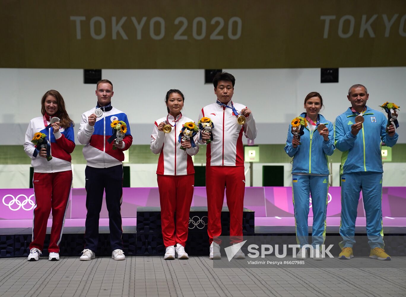 Japan Olympics 2020 Shooting Air Pistol Mixed Team