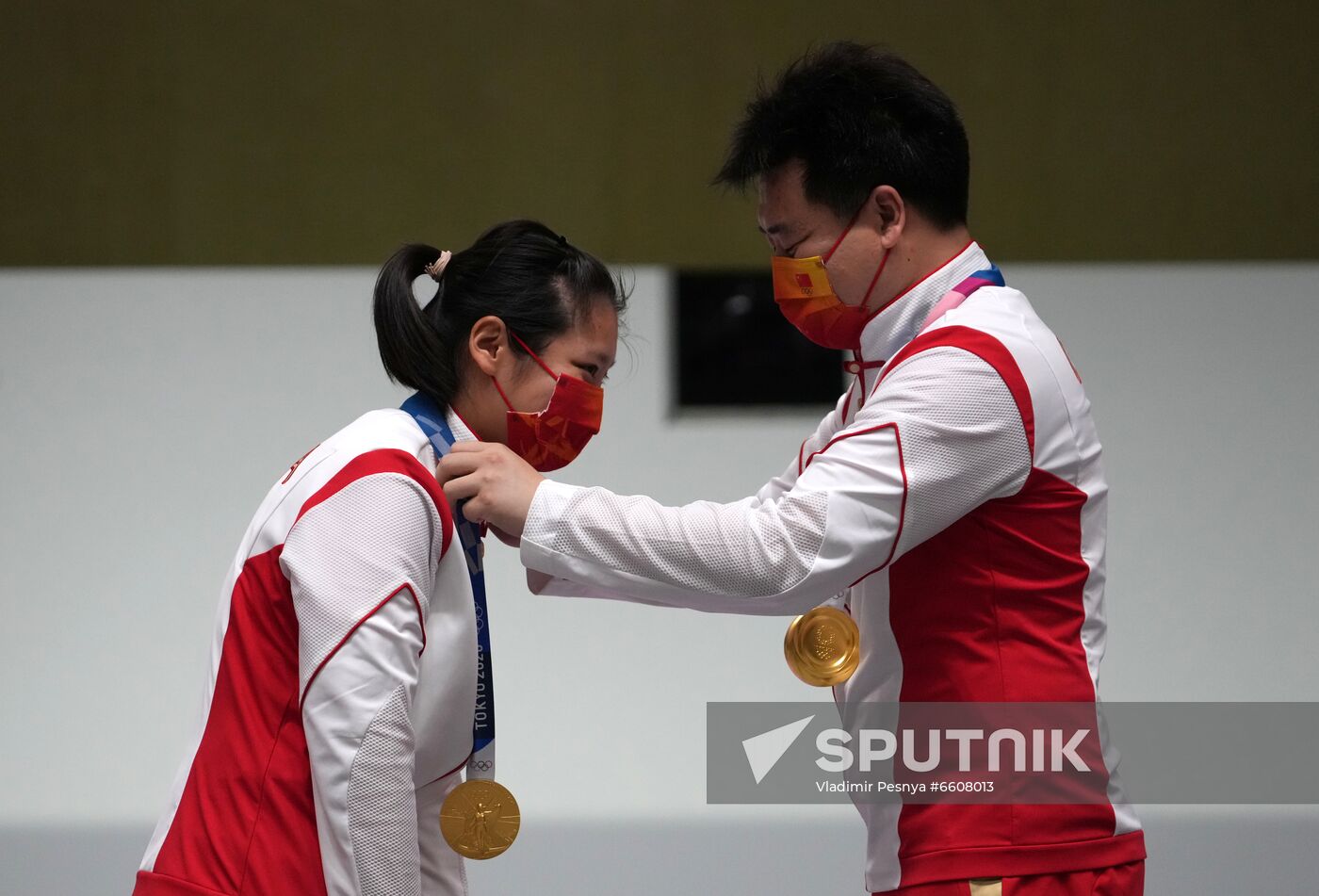 Japan Olympics 2020 Shooting Air Pistol Mixed Team