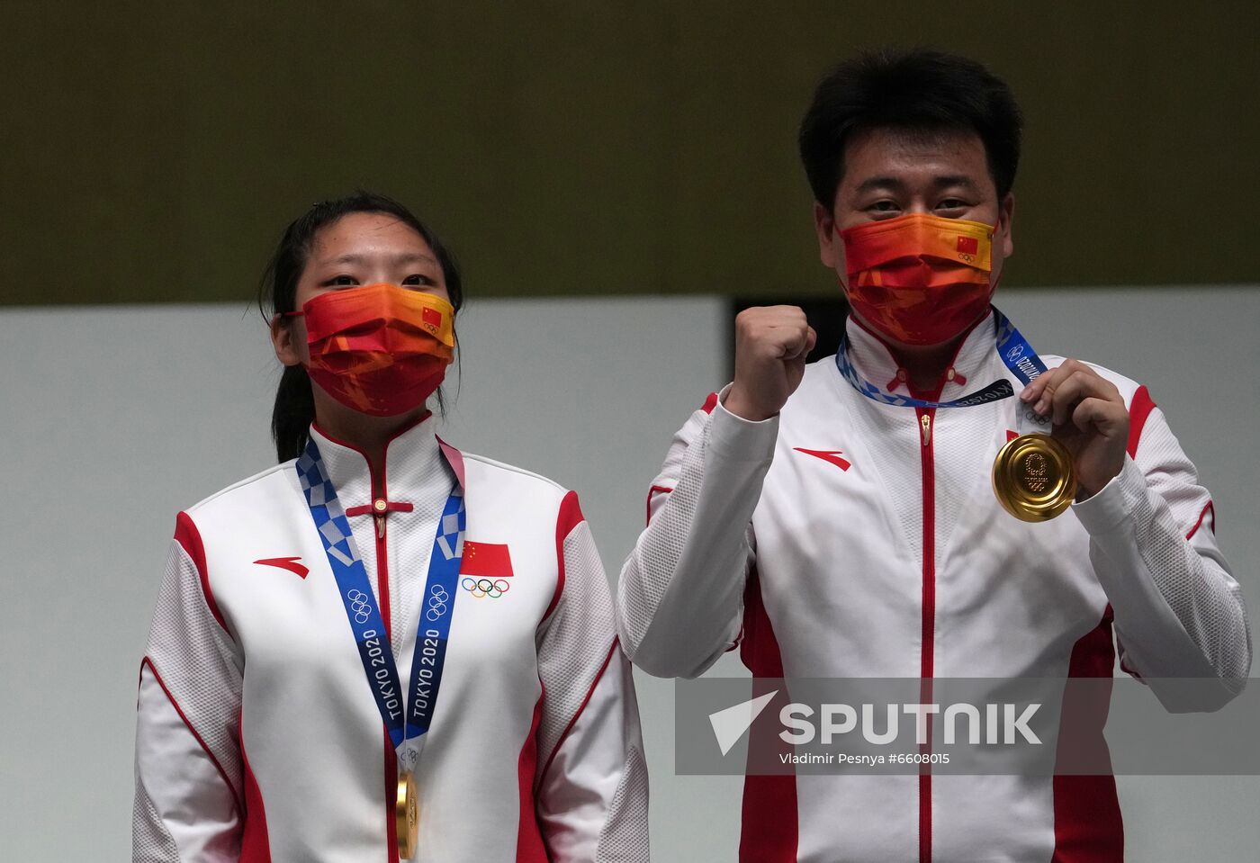 Japan Olympics 2020 Shooting Air Pistol Mixed Team