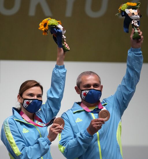 Japan Olympics 2020 Shooting Air Pistol Mixed Team