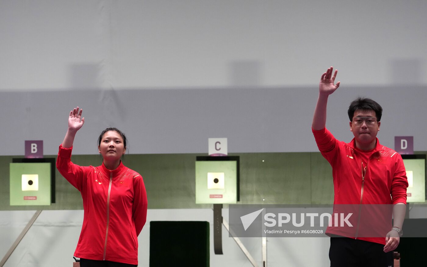 Japan Olympics 2020 Shooting Air Pistol Mixed Team