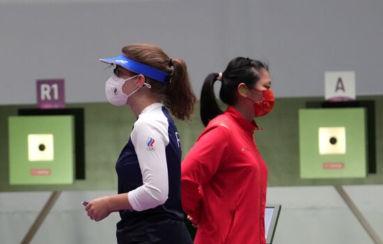 Japan Olympics 2020 Shooting Air Pistol Mixed Team