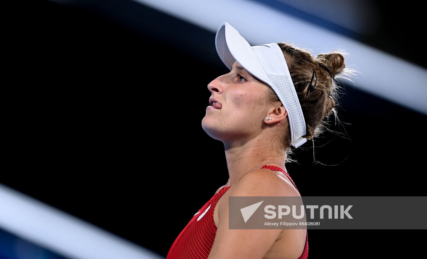Japan Olympics 2020 Tennis Vondrousova - Osaka