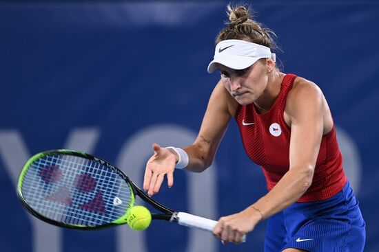 Japan Olympics 2020 Tennis Vondrousova - Osaka