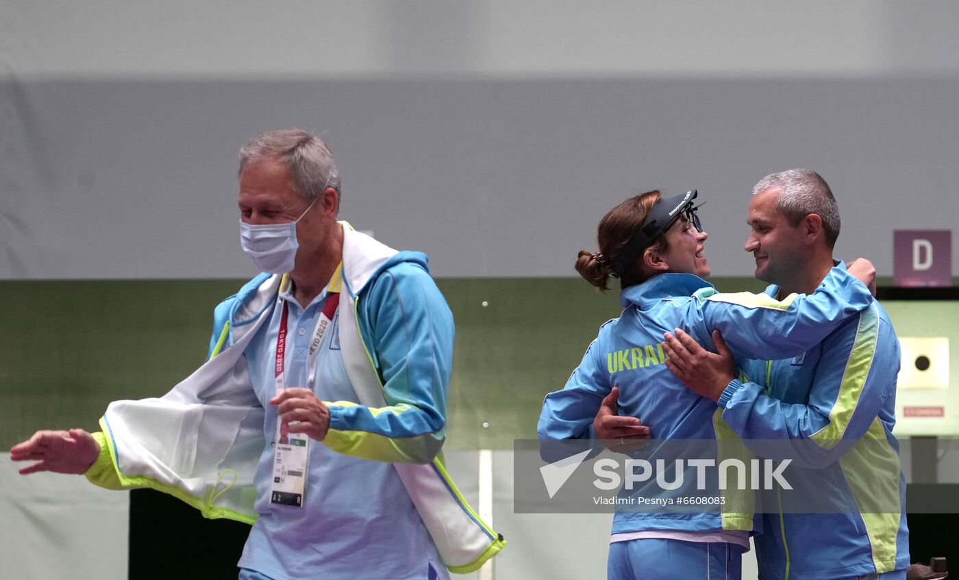 Japan Olympics 2020 Shooting Air Pistol Mixed Team