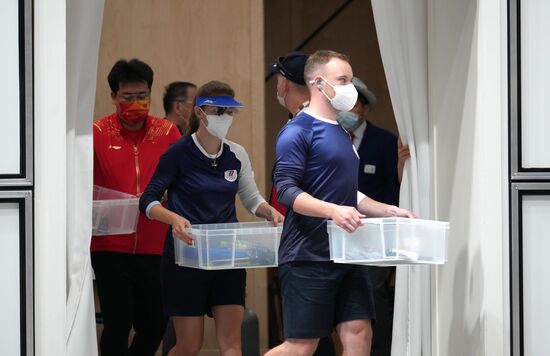 Japan Olympics 2020 Shooting Air Pistol Mixed Team