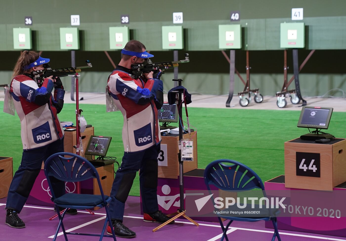 Japan Olympics 2020 Shooting Air Rifle Mixed Team