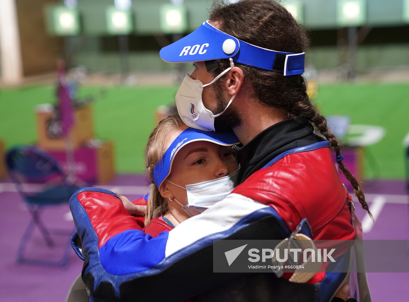 Japan Olympics 2020 Shooting Air Rifle Mixed Team