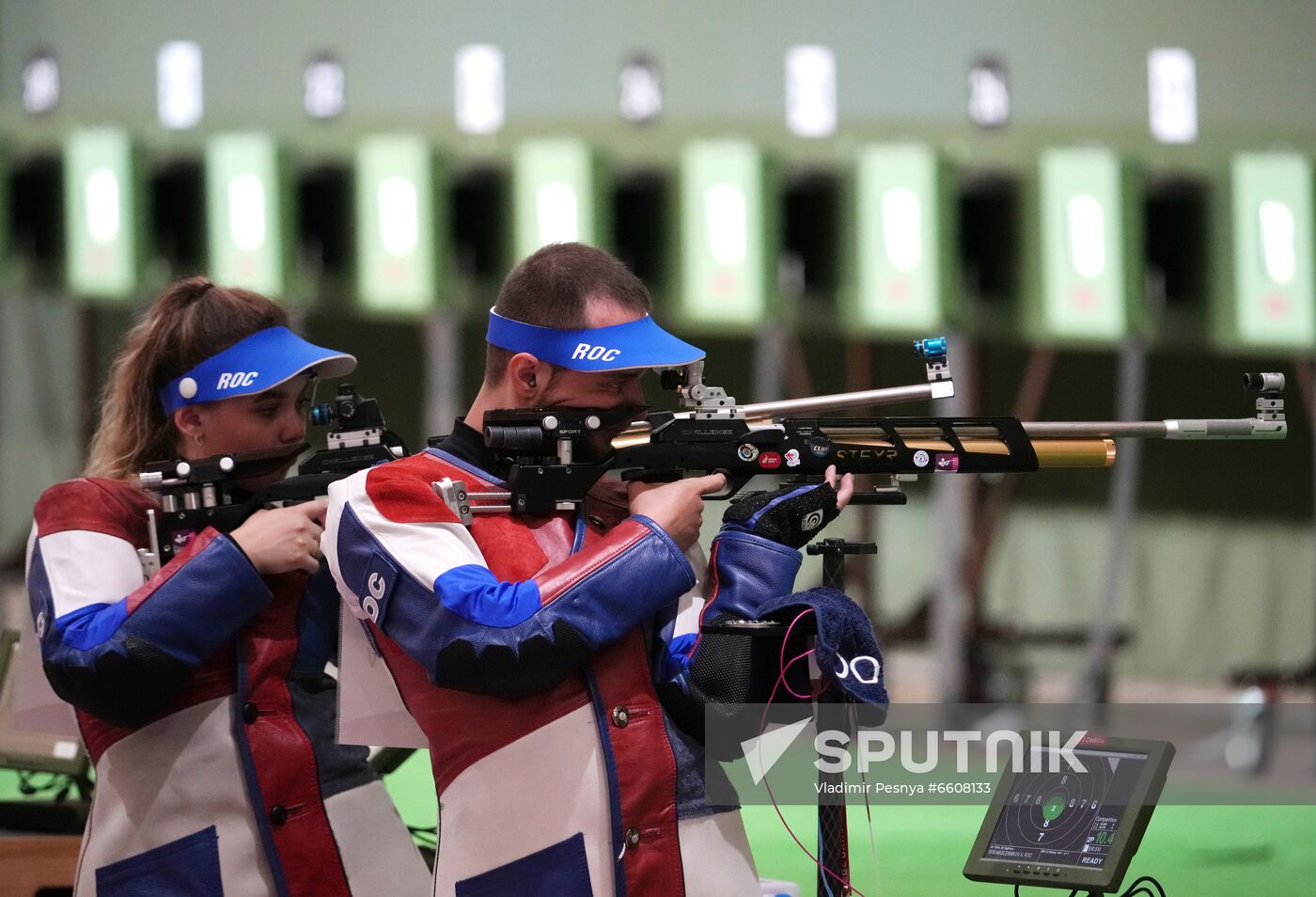 Japan Olympics 2020 Shooting Air Rifle Mixed Team