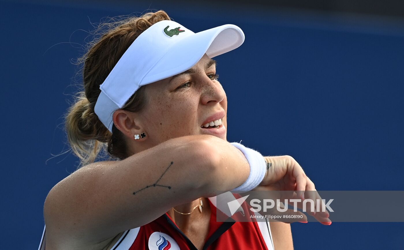 Japan Olympics 2020 Tennis Women Sorribes Tormo - Pavlyuchenkova