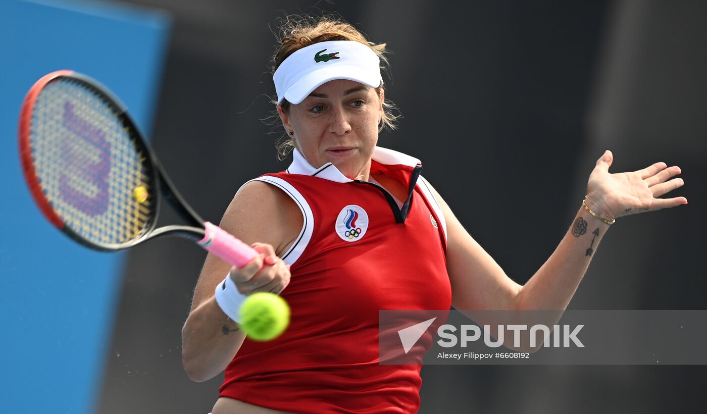 Japan Olympics 2020 Tennis Women Sorribes Tormo - Pavlyuchenkova