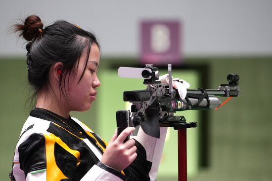 Japan Olympics 2020 Shooting Air Rifle Mixed Team