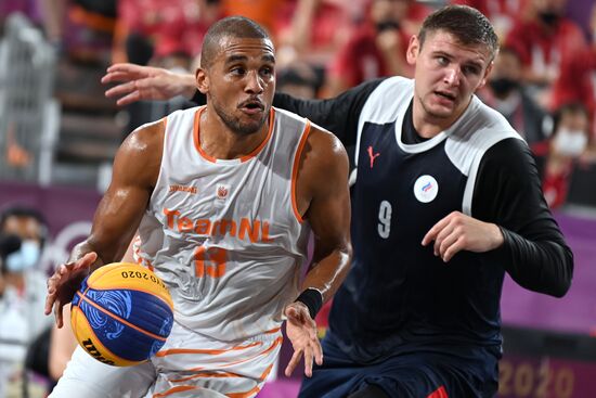 Japan Olympics 2020 3x3 Basketball Men Netherlands - ROC