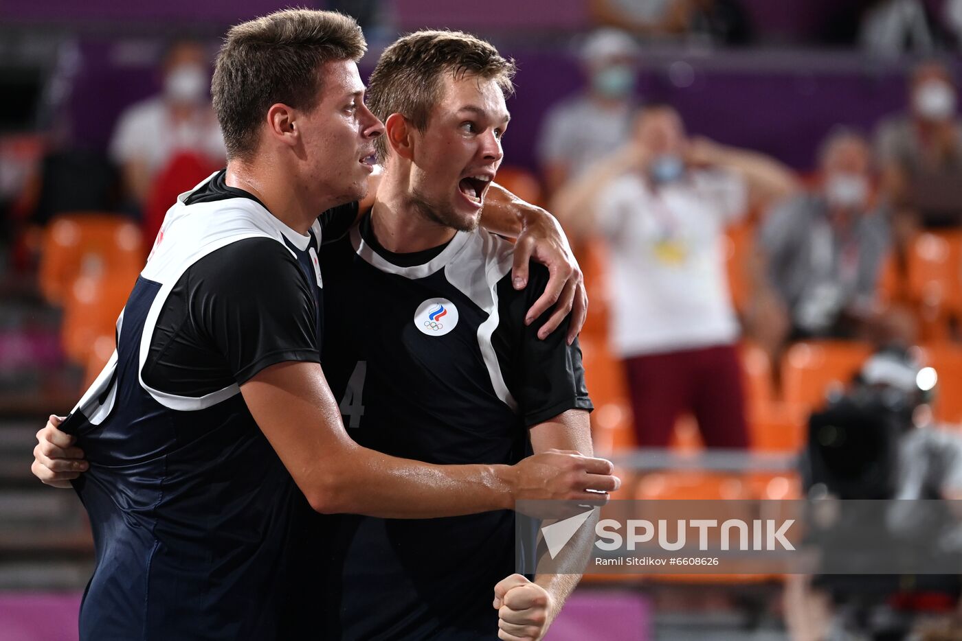 Japan Olympics 2020 3x3 Basketball Men Netherlands - ROC