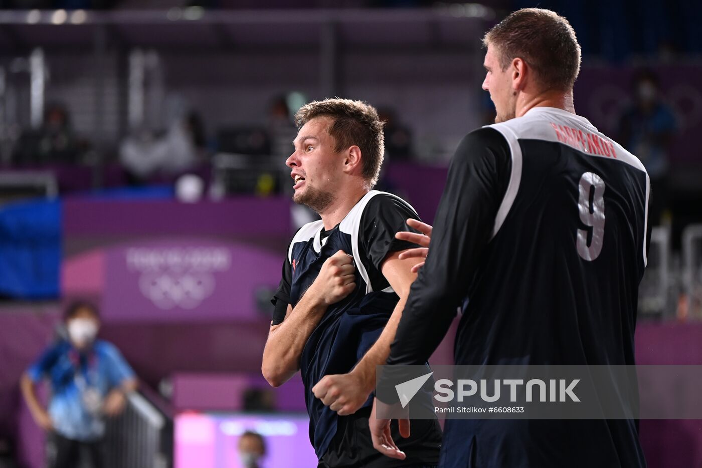 Japan Olympics 2020 3x3 Basketball Men Netherlands - ROC