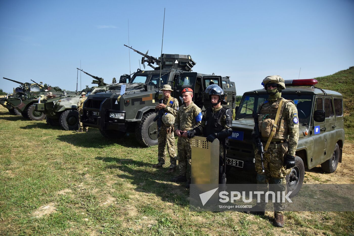 Ukraine NATO Three Swords Military Drills