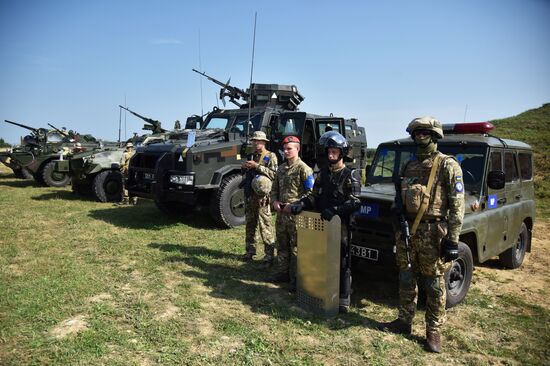 Ukraine NATO Three Swords Military Drills