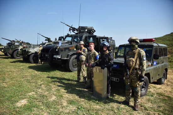 Ukraine NATO Three Swords Military Drills