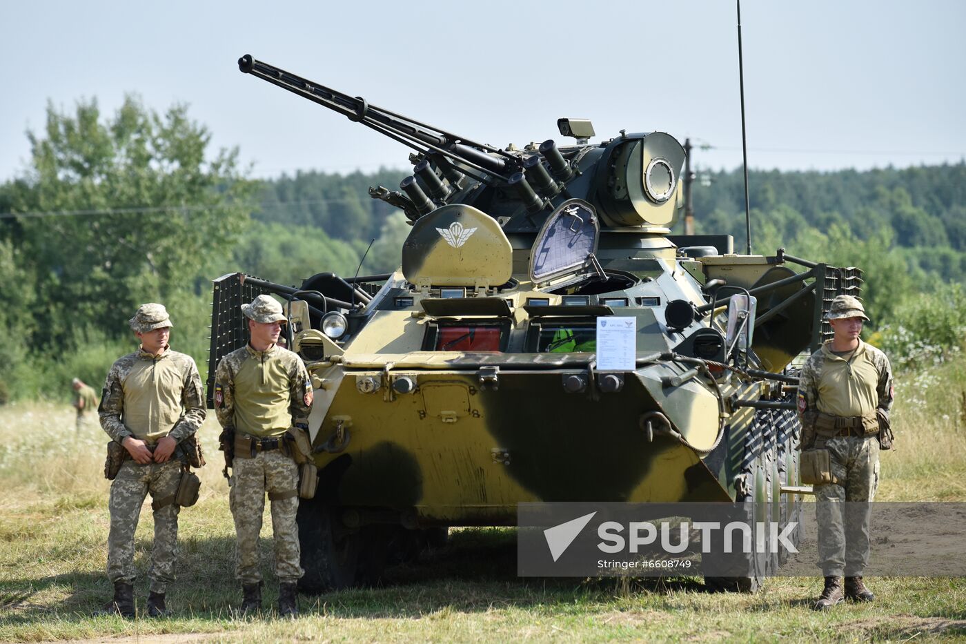 Ukraine NATO Three Swords Military Drills