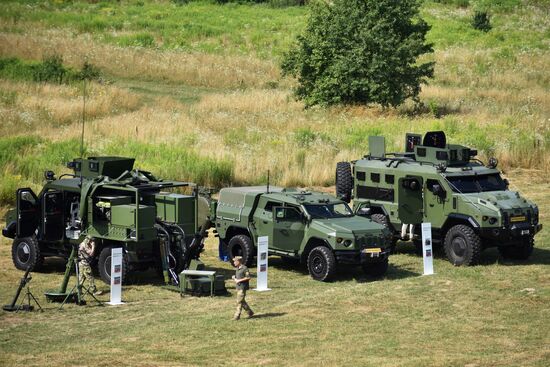 Ukraine NATO Three Swords Military Drills