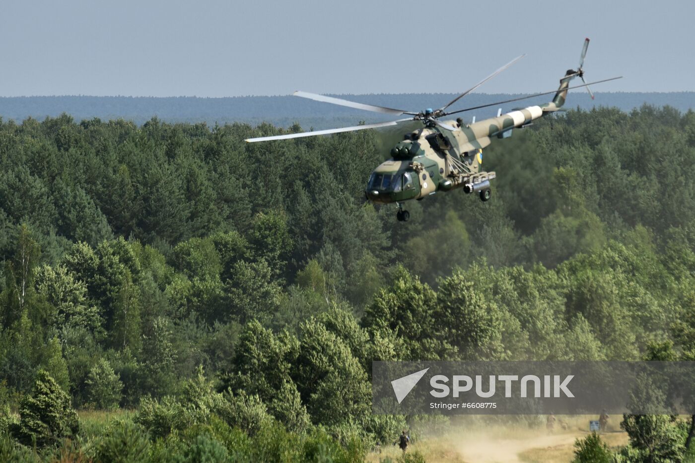 Ukraine NATO Three Swords Military Drills