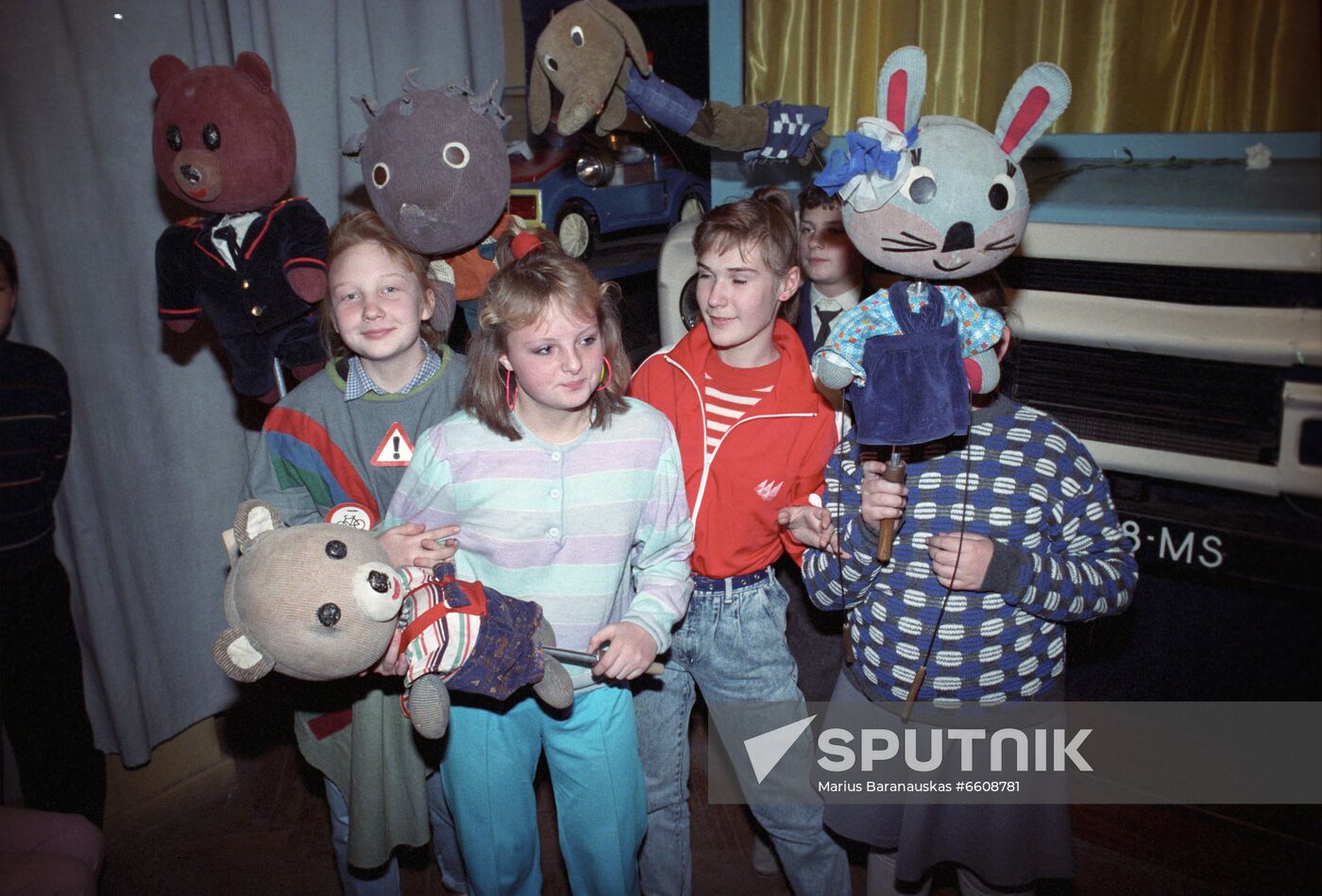 Children's road safety school in Kaunas