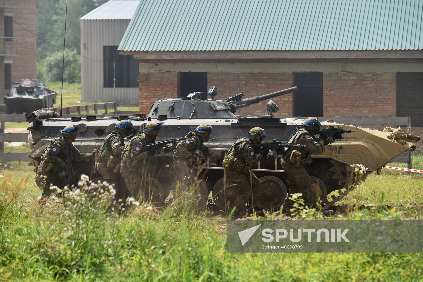 Ukraine NATO Three Swords Military Drills
