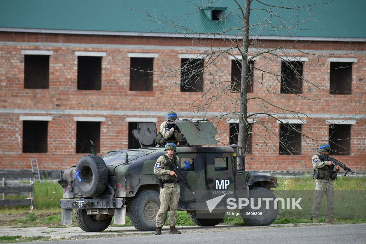 Ukraine NATO Three Swords Military Drills