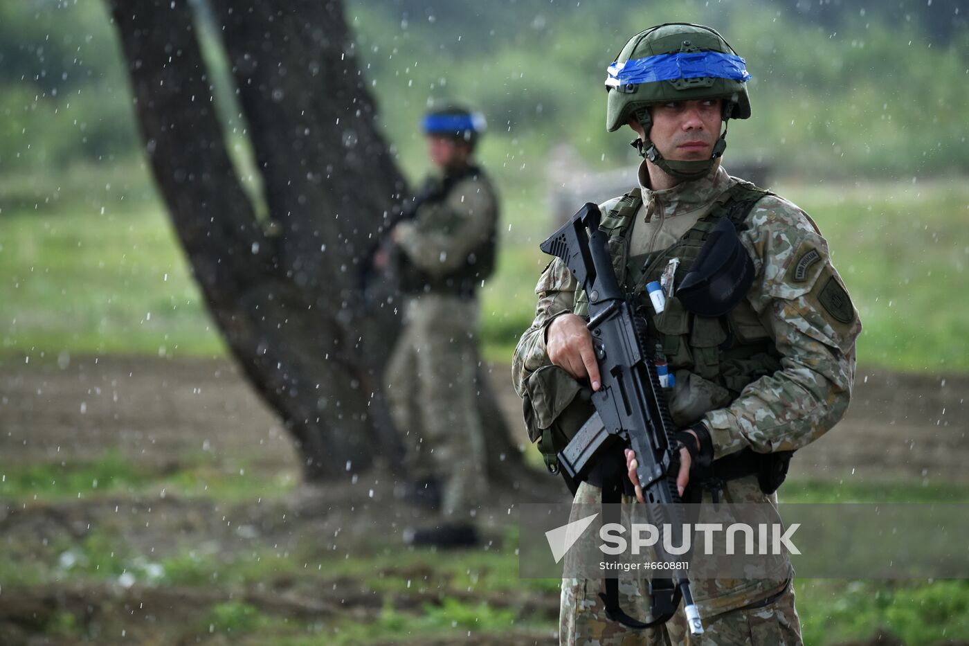 Ukraine NATO Three Swords Military Drills