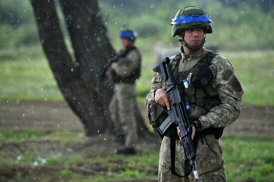 Ukraine NATO Three Swords Military Drills