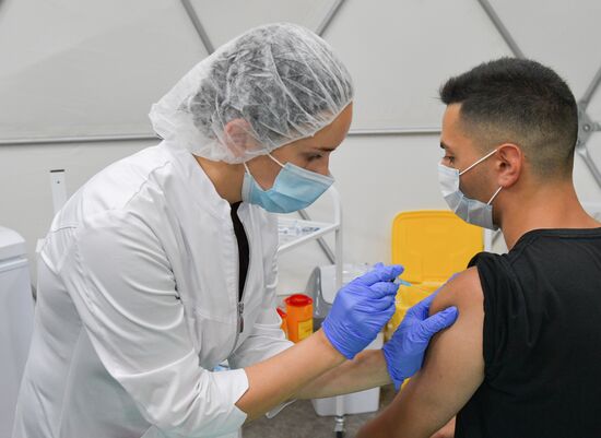 Russia Coronavirus Vaccination