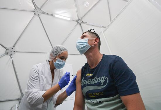 Russia Coronavirus Vaccination