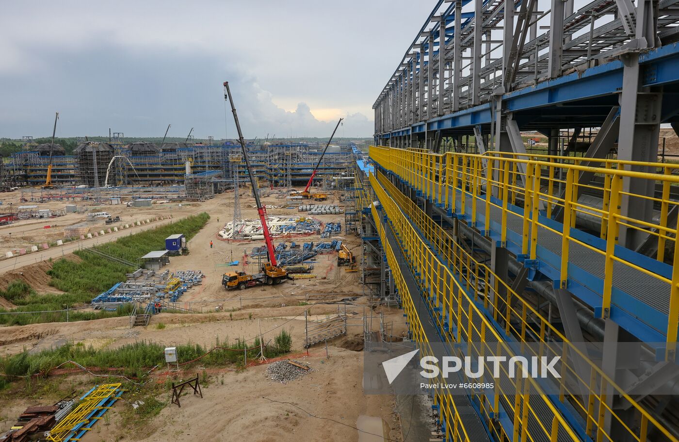 Russia Amur Gas Processing Plant