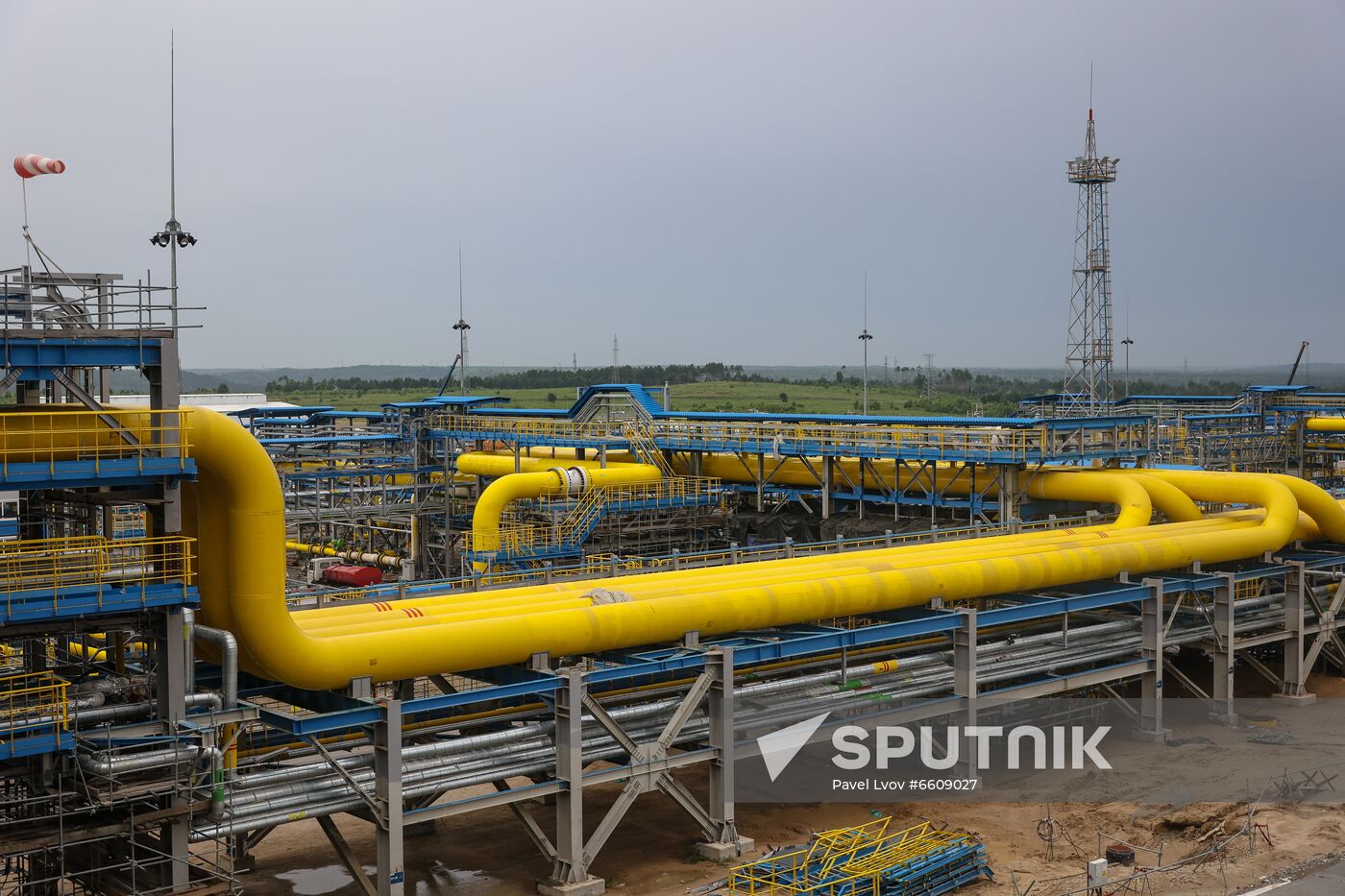 Russia Amur Gas Processing Plant