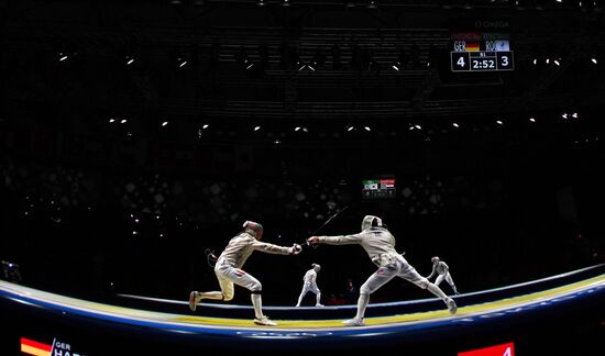 Japan Olympics 2020 Fencing Men Sabre Team