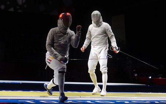Japan Olympics 2020 Fencing Men Sabre Team
