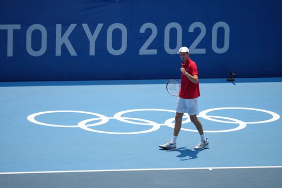 Japan Olympics 2020 Tennis Men Fognini - Medvedev