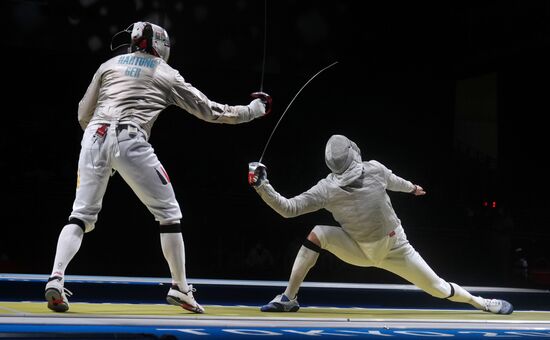 Japan Olympics 2020 Fencing Men Sabre Team