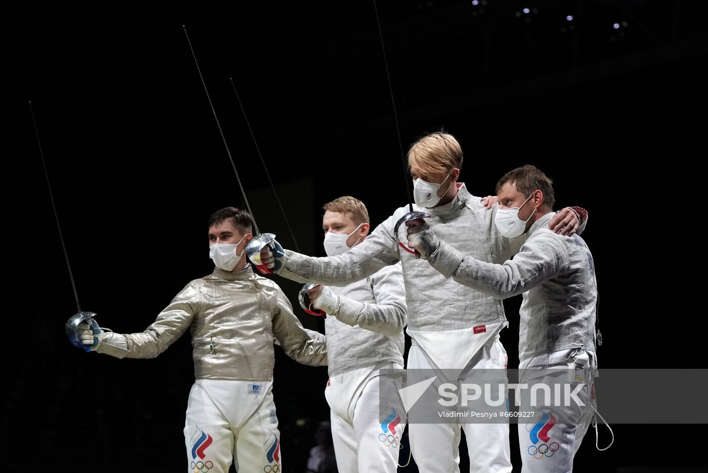 Japan Olympics 2020 Fencing Men Sabre Team