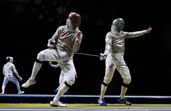 Japan Olympics 2020 Fencing Men Sabre Team