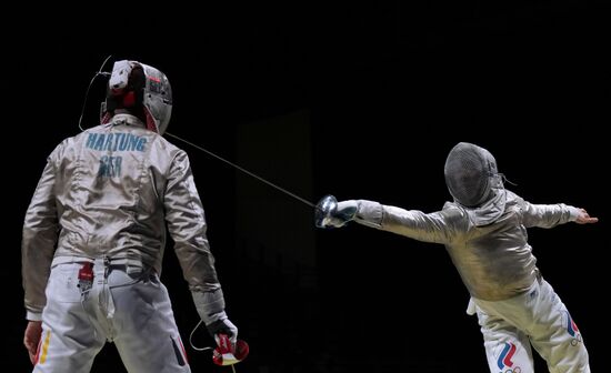 Japan Olympics 2020 Fencing Men Sabre Team