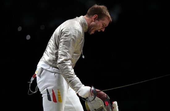 Japan Olympics 2020 Fencing Men Sabre Team