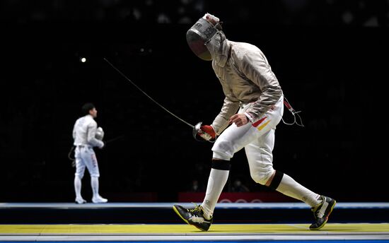 Japan Olympics 2020 Fencing Men Sabre Team