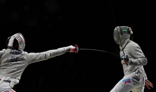 Japan Olympics 2020 Fencing Men Sabre Team