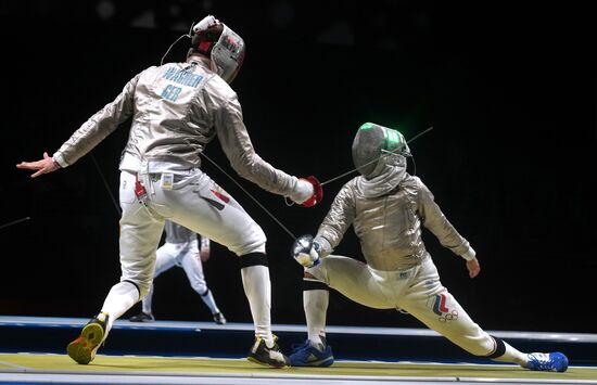 Japan Olympics 2020 Fencing Men Sabre Team